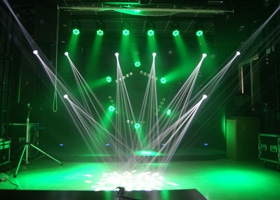 Forelite 200W Beam Sharpy Has Been Used in the Show Room of Shengshigaoge Media Co., Ltd